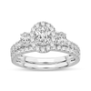 14K WG 1.50CT Diamond Bridal Ring