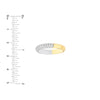 Pave Diamond Stackable Band (3/4tcw)
