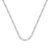 1.30mm Figaro Chain with Spring Ring