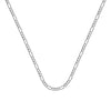 1.30mm Figaro Chain with Spring Ring