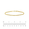 4mm Light Rope Chain with Lobster Lock