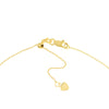 Double Stranded Bead Station Drop Necklace