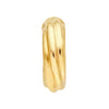 6mm ID Twisted Open Hoop Earrings