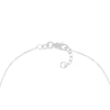 Sideways Mini CZ Cross Adjustable Bracelet