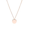 Engravable Disc Pendant Necklace