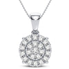 14K 2.00Ct Diamond Pendant
