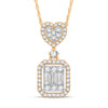 10K 0.35Ct Diamond Pendant