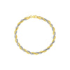 Two-Tone Braided Snake Chain