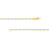 1.5mm Two-Tone Brilliant-Cut Chain