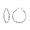 Twist Hoop Earrings