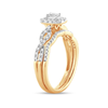 14K YG 0.60CT Diamond Bridal Ring