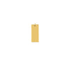 Large Rectangular Engravable Charm