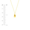 Bombe Teardrop Pendant Necklace