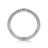 14K White Gold Diamond Matching Wedding Band