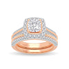 14K 0.64Ct Diamond Bridal Ring
