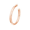5mm x 50mm Tube Hoop Earrings