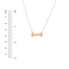 Dog Bone Engravable Necklace