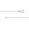 0.8mm Sparkle Singapore Chain with Spring Ring