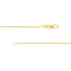 0.85mm Two-Tone Pave Wheat Chain with Lobster Lock
