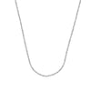 1.5mm Sparkle Singapore Chain with Lobster Lock