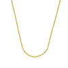 1.5mm Sparkle Singapore Chain with Lobster Lock