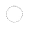 3.80mm Hollow Paper Clip Chain with Pear Lock