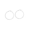 Texture Hoop Earrings
