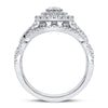 14K 1.03Ct Diamond Bridal Ring