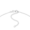 Diamond Drops Necklace on D/C Bead Chain