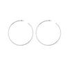 75mm x 1.15mm Hoop Post Earrings