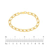 Cable Twist Open Link Bracelet