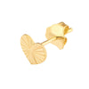 Radiant Heart Stud Earrings