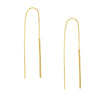 Polished Stick Threader Earrings