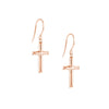 Cross Dangle Earrings on Fish Hook