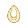 Open Teardrop Stud Earrings