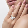 14K 5.00Ct Certified Lab Grown Diamond Bridal Ring