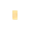10mm Small Flat Oval Tube J Hoop Earrings