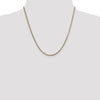 14K 1.5mm Franco Chain