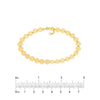 Linked Mini Disc Bracelet