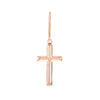 Cross Dangle Earrings on Fish Hook