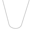 2.25mm Square Wheat Chain with Lobster Lock