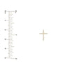 Diamond Cross Pendant (1/8tcw)