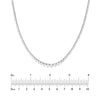 Diamond Graduated Tennis Necklace (5-1/4tcw)
