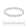 9mm Square Paper Clip Bracelet