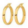 14K Polished Earrings