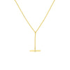 Diamond Toggle Lariat Necklace