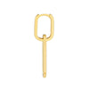 Double Paper Clip Earrings