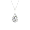 14K 1.00Ct Certified Lab Grown Diamond Pendant ( Igi Certified )