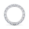 14K White Gold Shared Prong Diamond Eternity Band