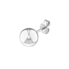 6mm Polished Ball Stud Earrings